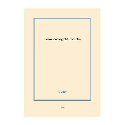 Fenomenologická ročenka 2019 - Novák, Aleš, Brožovaná vazba paperback – Zbozi.Blesk.cz