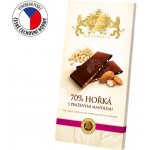 Carla Hořká 70% s praženými mandlemi 80 g – Hledejceny.cz