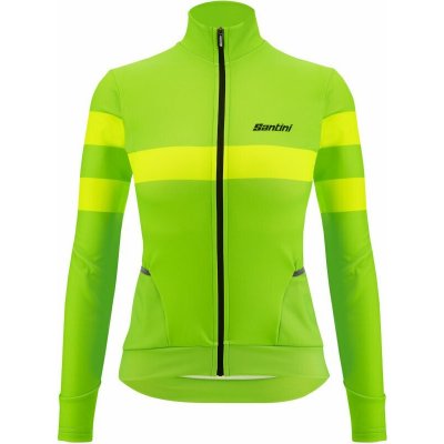 Santini Coral Bengal Long Sleeve Woman Jersey Verde Fluo – Hledejceny.cz