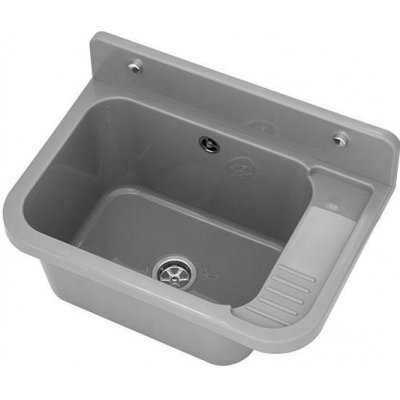 DobreSny Závěsná výlevka Vigo šedá 50 x 34 x 21 cm – Hledejceny.cz