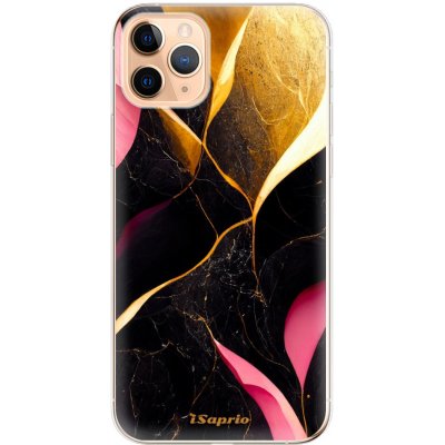 Pouzdro iSaprio - Gold Pink Marble - iPhone 11 Pro Max – Zboží Mobilmania