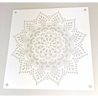 Šablona 30x30 mandala 1 – Zboží Dáma