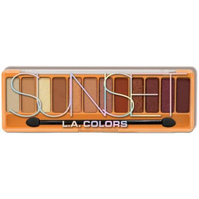 L.A. Colors paletka očních stínů Color Vibe CES787-791 CES789 Sunset 8,5 g
