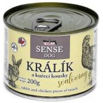 Sokol Falco Sense Dog králík a kuře 200 g – Hledejceny.cz