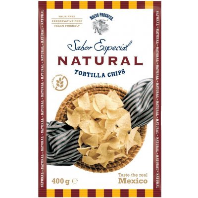 Nuevo Progreso Nacho Tortilla Chips 400g – Hledejceny.cz