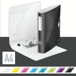 Leitz 180° Active Wow Pákový pořadač A4 6,5 cm PP černý – Zboží Živě