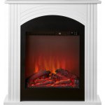 Sureflame Henlow Elektrický Krbový Set v Bílé – Zboží Mobilmania