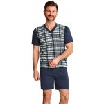 Taro Roman 001 pyžamo krátké tmavě modrá – Zboží Dáma