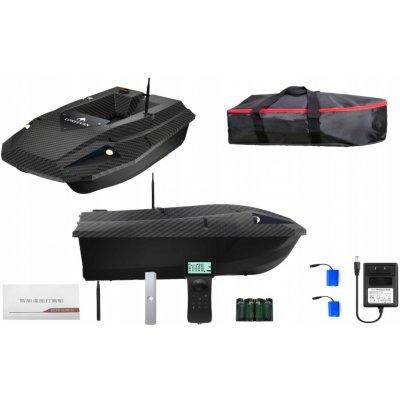 LOKEEVAN D50B GPS Fishing Bait Boat 2x 15600mAh Baterie Noční Světla 500m – Zboží Dáma