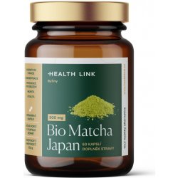 HEALTH LINK Matcha japan 500 mg BIO 60 kapslí