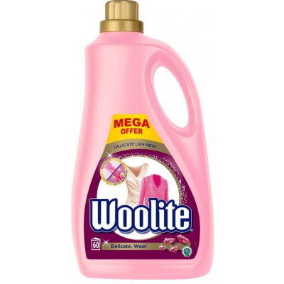 Woolite Delicate & Wool tekutý prací prostředek 60 PD 3,6 l – Sleviste.cz