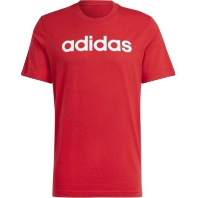 adidas LIN SJ T Červená Bílá – Sleviste.cz