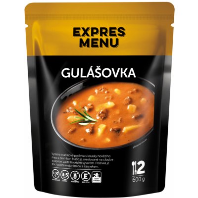 EXPRES MENU Gulášová polévka 600 g – Zboží Mobilmania