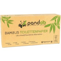 PANDOO Bambusový 3-vrstvý 8 ks
