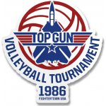 HYBRIS PRODUCTION AB samolepka Top Gun Volleyball Tournament 9 cm – Sleviste.cz