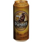 Velkopopovický Kozel pivo světlé výčepní 6 x 0,5 l (plech) – Zboží Dáma