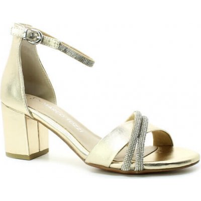Marco Tozzi 2-28300-45 940 dámské společenské sandály gold – Zboží Dáma