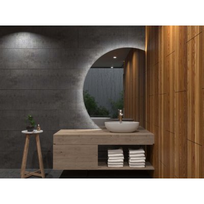 Artalo Atypické LED zrcadlo do koupelny A27 85 x 110 cm – Hledejceny.cz