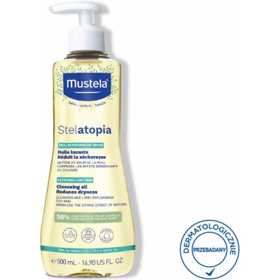 Mustela Stelatopia 500 ml mycí olej – Sleviste.cz