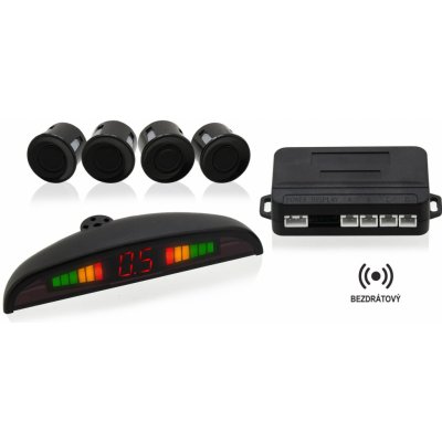 Parkovací asistent 4 senzory, LED display, bezdrátový – Zboží Živě