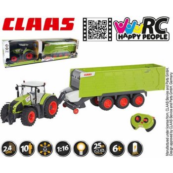 IQ models CLAAS AXION 870 + přívěs Cargos 9600 RTR 1:16