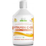 Swedish Nutra vitamin C + vitamin D3 + zinek na posílení imunity 500 ml – Hledejceny.cz