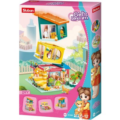 Sluban B1090 Třípatrový domek – Zboží Dáma