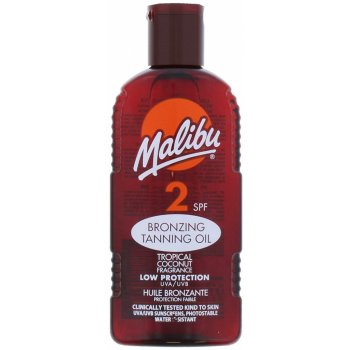 Malibu Bronzing Tanning Oil SPF2 200 ml