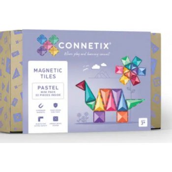Connetix Mini sada pastel 32ks