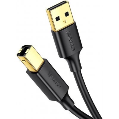 Ugreen US135 Pozlacený USB 2.0 A-B pro tiskárny, 1,5m, černý – Zbozi.Blesk.cz