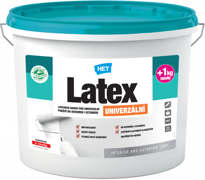 Disperzní malířská barva HET Latex univerzální 15kg