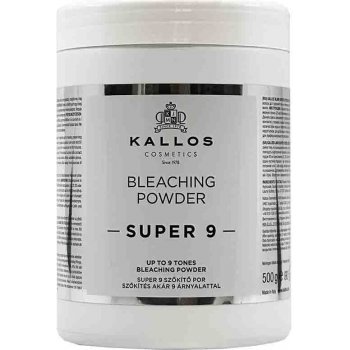 Kallos KJMN SUPER 9 bělící prášek 9 odstínů 500 g