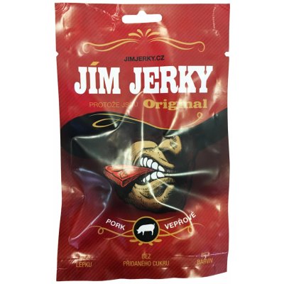 Jim Jerky vepřové 23 g – Zboží Mobilmania