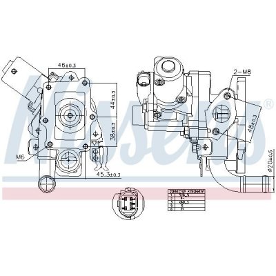AGR-Ventil NISSENS 98514 – Hledejceny.cz