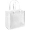 Nákupní taška a košík ARASTA taška z netkané textilie Bílá