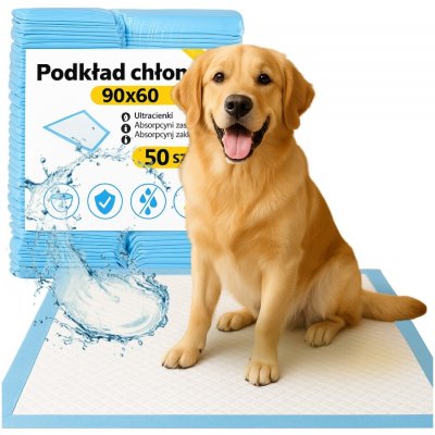 Hygienické podložky 90 x 60 cm sada 50 ks pro univerzální použití – Hledejceny.cz