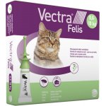 VECTRA Felis Spot On pro kočky 0,6 10 kg 3 x 0,9 ml – HobbyKompas.cz