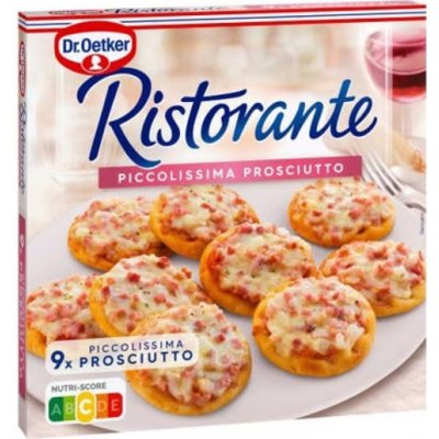 Dr. Oetker Ristorante Piccolissima Prosciutto 9 ks 216 g – Sleviste.cz