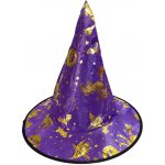 Čarodějnický klobouk průhledný fialový – Zboží Dáma