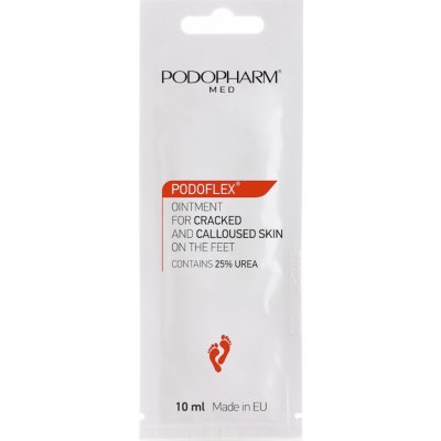 PODOPHARM PODOFLEX mast na popraskanou, mozolnatou kůži s 25% UREY - 10 ml – Zbozi.Blesk.cz