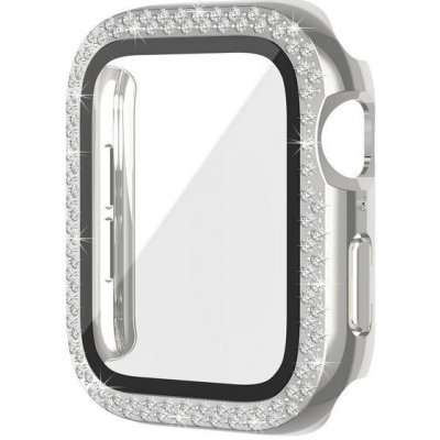Worryfree Bling Bumper Case Apple Watch 41mm,Silve SD18CV-SLV-41 – Zboží Živě