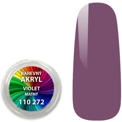 Expa nails akryl pudr matný violet 4 ml – Sleviste.cz