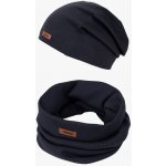 Doke Dětský set organic rib black – Zboží Dáma