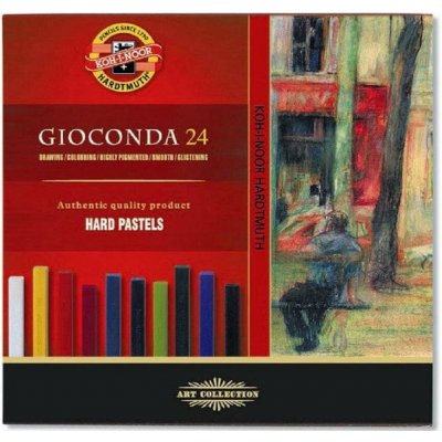 Koh-i-noor Gioconda Olejová křída 8114/24 24 barev 20838 – Zboží Dáma