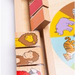 Bigjigs hra Ruleta se zvířátky – Zboží Dáma
