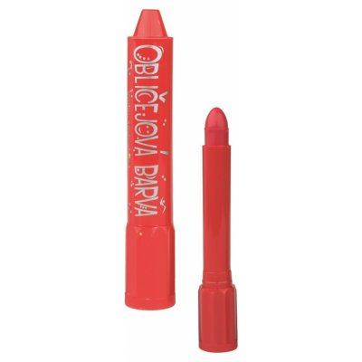 Amos Face Deco Barva na obličej a tělo v tubě červená se rtěnkovým uzávěrem 4,7 g – Hledejceny.cz