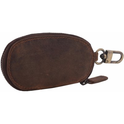 Klíčenka Kožená MERCUCIO tmavěhnědý hunter 2911499 – Zboží Dáma