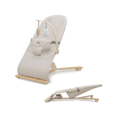 KINDERKRAFT Lehátko houpací Mimi Beige wood, do 9 kg – Hledejceny.cz