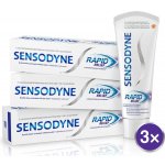 Sensodyne Zubní pasta Rapid 75 ml 3 ks – Zbozi.Blesk.cz