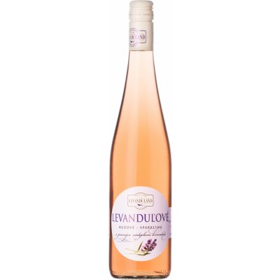 Levanduland Levanduľové ružové sparkling 10% 0,75 l (holá láhev)